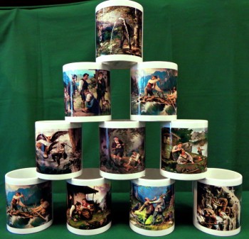 Häferl/Tasse Wilderer "Gestellt"