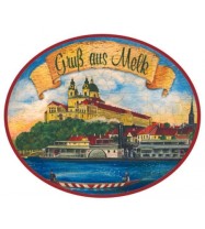 Gruß aus Melk Schiff