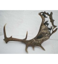 carved deer blade