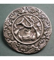 hat pin - hunting badge