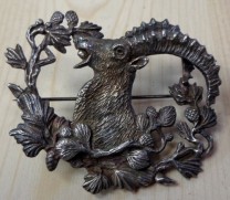 HUTANSTECKER STEINBOCK MIT LATSCHEN