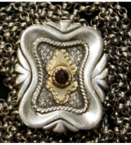 Biedermeier Kropfkette
