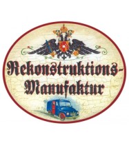 Rekonstruktionsmanufaktur blaues Auto Rekonstruktionsmanufaktur blaues Auto