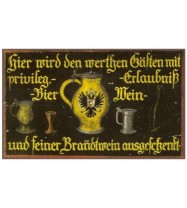 Hier wird den werthen Gästen Hier wird den werthen Gästen