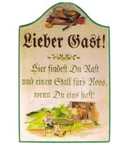 Lieber Gast! Hier findest du Rast Lieber Gast! Hier findest du Rast
