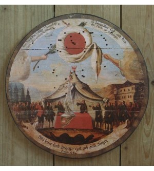 Schützenscheibe Fahnenweihe