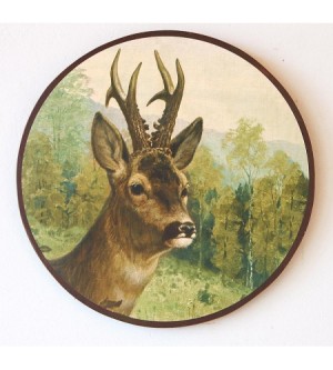 Schützenscheibe Rehbock rechts