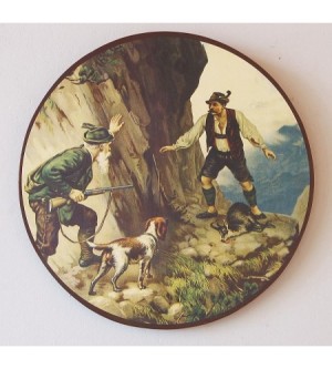 Schützenscheibe Überrascht