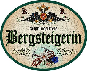 Bergsteigerin +