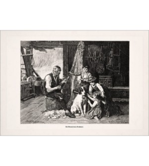 Auf Besuch bei Grossvater