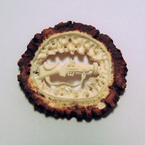 Hirschrose Motiv Prangerstutzen