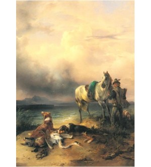 Wasserjagd am Chiemsee