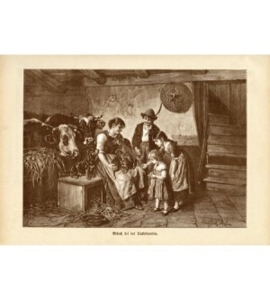 Besuch bei der Dackelfamilie