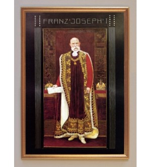 Kaiser Fanz Joseph I Leinwand
