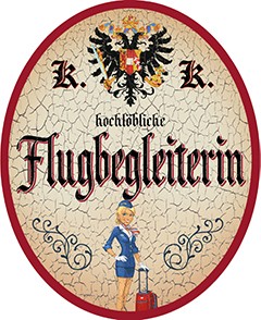 Flugbegleiterin +