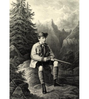 Kronprinz Rudolph als Jäger