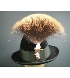 goatee beard holder made out of deer