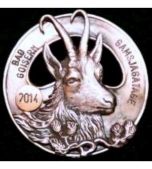 GAMSJAGATAGE BAD GOISERN 2014 FESTABZEICHEN