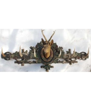 Geweihgarderobe Rehbock klein