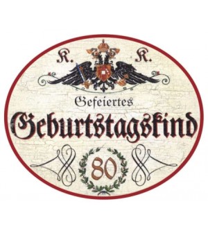 Geburtstagskind 80