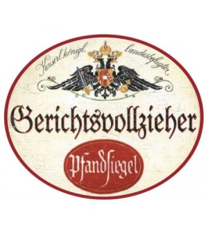 Gerichtsvollzieher Pfandsiegel