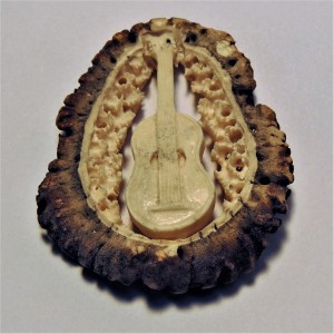 Hirschrose Motiv Gitarre