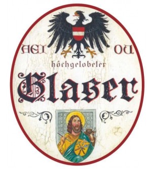 Glaser hochgelobeter