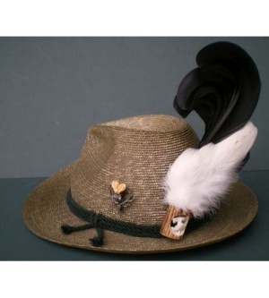 GROSSE LINKE SPIELHAHNFEDER