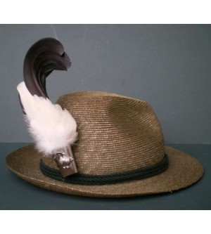 MITTLERE RECHTE SPIELHAHNFEDER