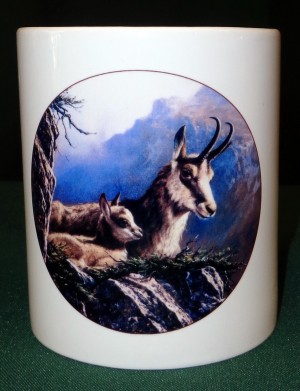 Häferl/Tasse "Gams Gamskitz"