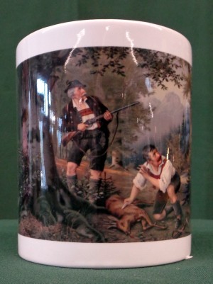 Häferl/Tasse Wilderer "Gefahr in Verzug"