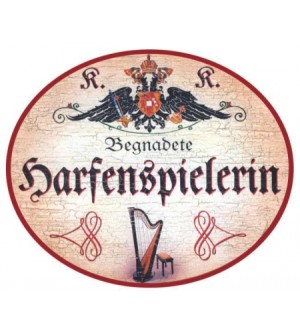 Harfenspielerin