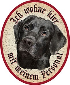 Hund 39 Labrador schwarz +