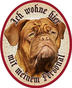 Hund 49 Bordeaux Dogge +