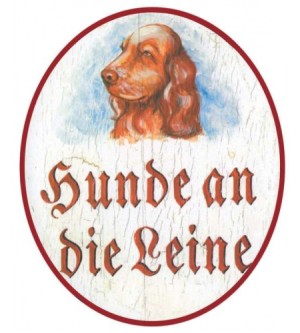 Hunde an die Leine