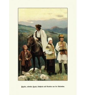 Huzulen Trachten Mikuliczyn Nadvorna 