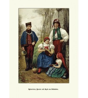 Iglauerinen Hanake Jazek Jablunkau Trachten