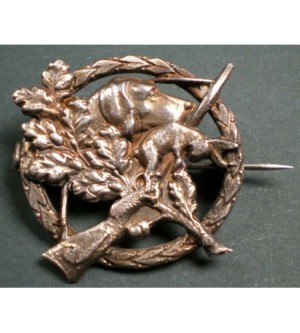 hat pin - sniper badge