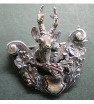 hat pin - deer - clone