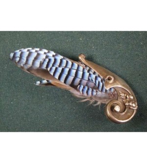 HUTNADEL EICHELHÄHER LINKS