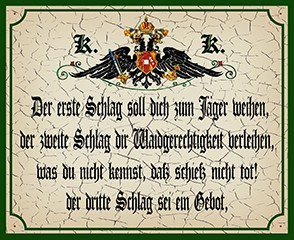 Jäger Spruch +