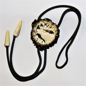 Jägerkrawatte Motiv Hirsch