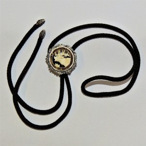 Jägerkrawatte Motiv Hirschkopf