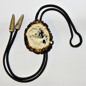 Jägerkrawatte Motiv Gämse