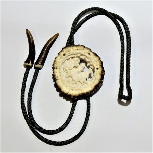 Jägerkrawatte Motiv Gämse