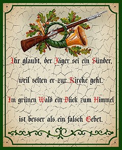 Jägerspruch - Sünder +