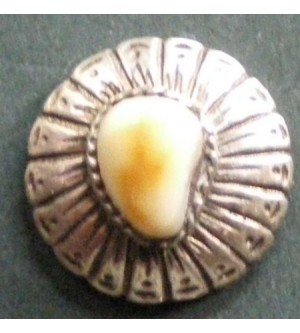 SILBERKNOPF MIT HIRSCHGRANDEL 2