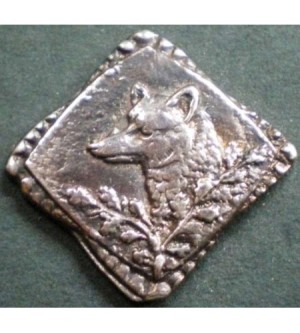 SILBERKNOPF MIT FUCHS