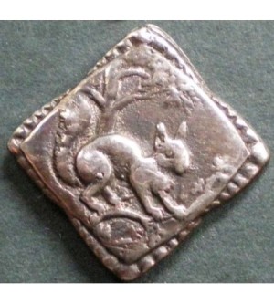 SILBERKNOPF MIT EICHKÄTZCHEN