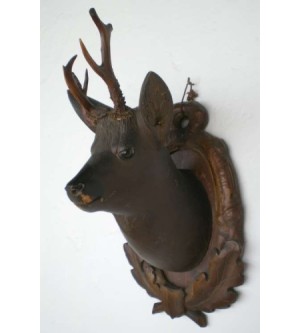 antique poacher painting - clone